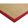 ASIATIC LONDON Sisal Linen/Red - koberec (ROZMER CM 200 x 300)