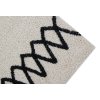 LORENA CANALS Atlas Natural - Black - koberec