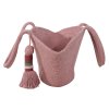 LORENA CANALS Pletený kôš Cistell Ash Rose Small - kôš