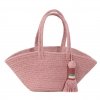 LORENA CANALS Pletený kôš Cistell Ash Rose Small - kôš