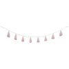LORENA CANALS Girlanda Pom Pom Tie Dye Pink - girlanda