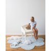 LORENA CANALS Pletený vankúš Twinkle Star Soft Blue - vankúš