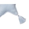 LORENA CANALS Pletený vankúš Twinkle Star Soft Blue - vankúš