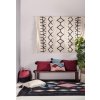 LORENA CANALS Pletený kôš Zoco Black Aubergine - kôš