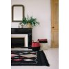 LORENA CANALS Pletený kôš Zoco Black Aubergine - kôš