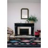 LORENA CANALS Pletený kôš Zoco Black Aubergine - kôš