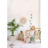 LORENA CANALS Girlanda Pom Pom Tie Dye Green - girlanda