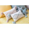 LORENA CANALS Pletený vankúš Twinkle Star Grey - vankúš