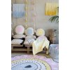 LORENA CANALS Girlanda Pom Pom Tie Dye Yellow - girlanda