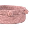 LORENA CANALS Pletený kôš Tray Ash Rose - kôš
