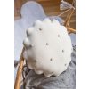 LORENA CANALS Pletený vankúš okrúhly Biscuit Ivory - vankúš