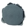 LORENA CANALS Pletený kôš Petals Vintage Blue Dark Green - kôš