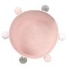 LORENA CANALS Pletený detský kôš Bubbly Pink - kôš