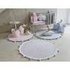 LORENA CANALS Pletený detský kôš Bubbly Pink - kôš