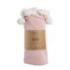 LORENA CANALS Detská prikrývka Bubbly Soft Pink - detská lôžkovina