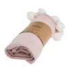 LORENA CANALS Detská prikrývka Bubbly Soft Pink - detská lôžkovina