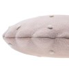 LORENA CANALS Pletený vankúš okrúhly Biscuit Pink Pearl - vankúš
