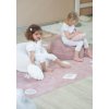 LORENA CANALS Pletený vankúš okrúhly Biscuit Pink Pearl - vankúš