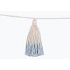 LORENA CANALS Girlanda Pom Pom Tie Dye Soft Blue - girlanda