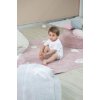 LORENA CANALS Pletený vankúš Biscuit Pink - vankúš