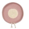 LORENA CANALS Pletený detský kôš Candy Vintage Nude Small - kôš