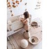 LORENA CANALS Pletený detský kôš Baby Mushroom - kôš