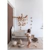 LORENA CANALS Pletený detský kôš Baby Mushroom - kôš