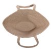 LORENA CANALS Pletený kôš Cistell Dark Linen Small - kôš