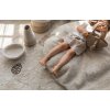 LORENA CANALS Pletený kôš Cistell Dark Linen Small - kôš