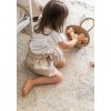 LORENA CANALS Pletený kôš Cistell Dark Linen Small - kôš