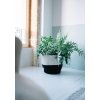 LORENA CANALS Pletený kôš Zoco Black Natural - kôš