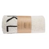 LORENA CANALS Detská prikrývka ABC Natural-Black - detská lôžkovina