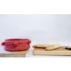LORENA CANALS Pletený kôš Tray Brick Red - kôš