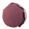 LORENA CANALS Pletený kôš Petals Ash Rose Dark Aubergine - kôš
