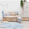 LORENA CANALS Detská prikrývka Bubbly Soft Blue - detská lôžkovina