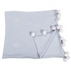 LORENA CANALS Detská prikrývka Bubbly Soft Blue - detská lôžkovina