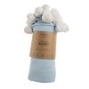 LORENA CANALS Detská prikrývka Bubbly Soft Blue - detská lôžkovina