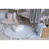 LORENA CANALS Detská prikrývka Bubbly Soft Blue - detská lôžkovina