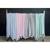 LORENA CANALS Detská prikrývka Bubbly Soft Blue - detská lôžkovina