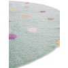 MOOD SELECTION Bambini Dots Turquoise - koberec