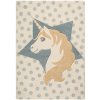 MOOD SELECTION Justin Unicorn Light Blue - koberec
