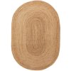 MOOD SELECTION Oval Jutta Light Brown - koberec