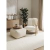 MOOD SELECTION Taburetka Rocco White - taburetka