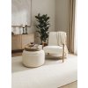 MOOD SELECTION Taburetka Rocco White - taburetka