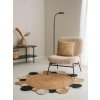 MOOD SELECTION Jutta Light Brown/Black - koberec