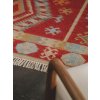MOOD SELECTION Kelim Zohra Multicolour/Red - koberec