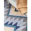 MOOD SELECTION Kelim Zalan Blue - koberec