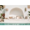 BAZAR BIZAR The Raffia Cushion Cover Square - Natural - 60x60 obliečka