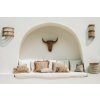 BAZAR BIZAR The Raffia Cushion Cover Square - Natural - 60x60 obliečka
