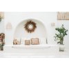 BAZAR BIZAR The Raffia Cushion Cover Square - Natural - 60x60 obliečka